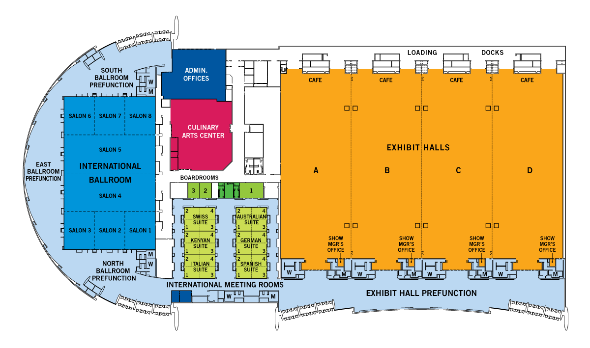 floorplanall International Convention Center